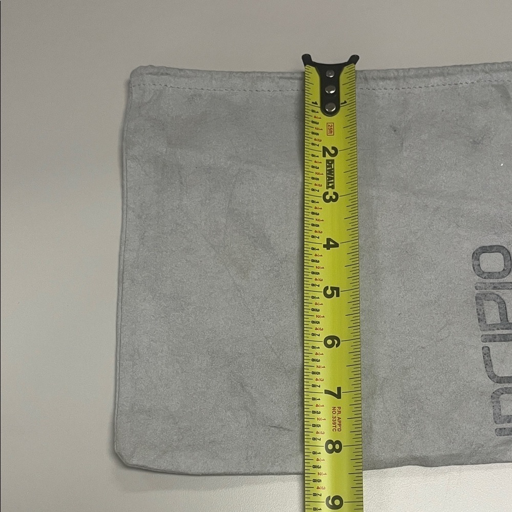 Incipio Light Gray Drawstring Pouch / Dust Bag - Picture 3 of 7